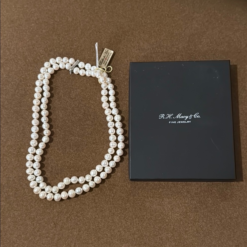 Fresh water White Pearl Necklace